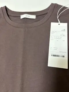 新品未使用　エイトン　タンクトップ　M 人気のブラウンカラー