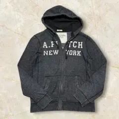 00S NY ニューヨーク アバクロ スウェット US古着 ジップパーカー