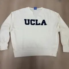 UCLA スウェット ホワイト ロゴスウェット トレーナー
