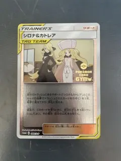 シロナ＆カトレア TAG TEAM トレーナーズカード シロナ＆カトレア sr PSA10 タッグチーム - メルカリ