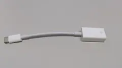 美品アップル純正USB-C to USB-A変換コネクタ ホワイト