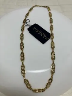 GIVENCHY ネックレス ゴールドカラー ロゴチェーン