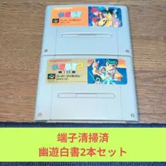 秋の大特価730 SFC 対戦格闘 幽遊白書2作品セット