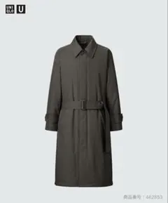 【極美品】Uniqlo U パデッドステンカラーコート（中綿入り）