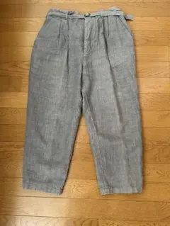 ai様専用　evam eva リネン　グレーパンツ　サイズ1