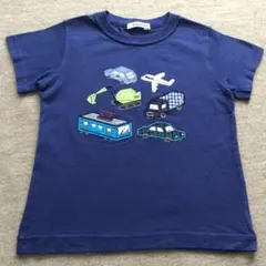 【美品】ファミリア　Tシャツ　120 乗り物