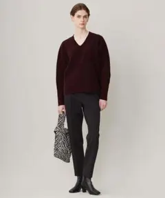 50s 60s vintage ストレートスラックス ウールギャバ ブラック - メルカリ
