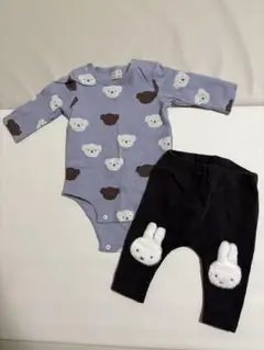petit main ロンパース パンツセット(ミッフィーボリス)