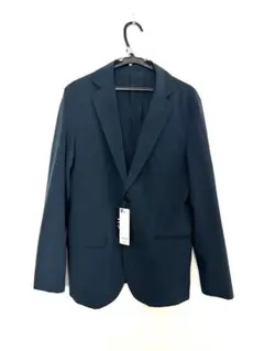 新品未使用・タグ付き｜GUウォッシャブルストレッチジャケット S ダークグリーン