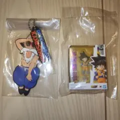 新品*.✩゜ドラゴンボール 亀仙人キーホルダー 孫悟空フィギュアセット