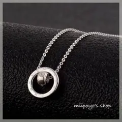 レディース アクセサリー ラグジュアリー ネックレス シルバー おそろい