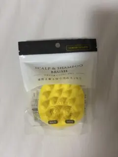 AKAISHI スカルプ＆シャンプーブラシ レモンイエローのサムネイル