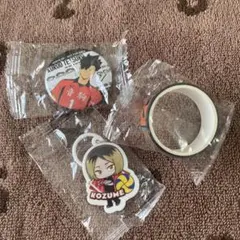 みゆ☆プロフ必読です様専用(くら寿司 ハイキュー!! ガラポン3点セット)