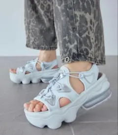 NIKE ナイキ ココサンダル エアマックス KOKO プラチナム 23 - メルカリ