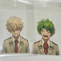 爆豪勝己 緑谷出久 ヒロアカ ジャンプGIGA 2024 ダイカットステッカー