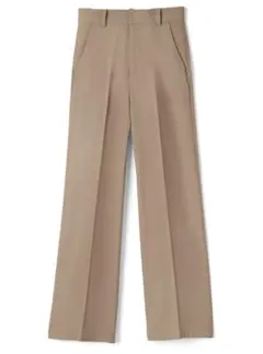 GRL グレイル　センタープレスストレートパンツ【ai07】 ベージュ　Mサイズ