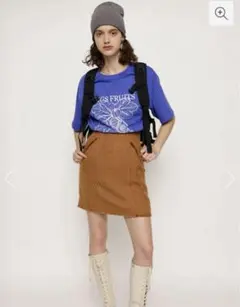 【新品タグ付き】SLY スライCRUSH TWEED ショートスカート