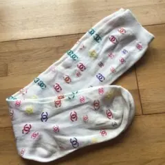 CHANEL ココマーク マルチカラー ソックス