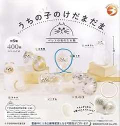 うちの子のけだまだま 猫 カプセルトイ 茶トラ わた(茶色)