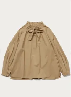 新品⭐︎ green label relaxingブロード フリルカラー ブラウス