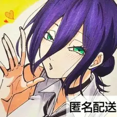 手描き アナログ イラスト 色紙 ファンアート レゼ コピック