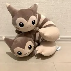 ポケットモンスター もふぐっと しっぽみてみて！ぬいぐるみ オオタチ2個 ①