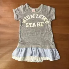 デニムダンガリー ワンピース120