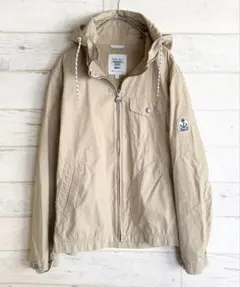 FIDELITY 2WAYマリンパーカー メンズ S（レディースM） ベージュ