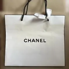 CHANEL ショップ袋　ギフト袋　リボン付き