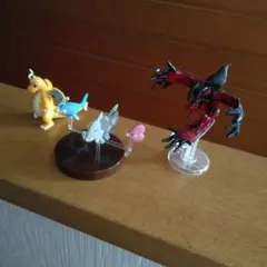 ポケモン フィギュア 5体セット　立体ポケモン図鑑