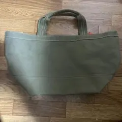 TULLY'S COFFEE オリーブグリーン トートバッグ