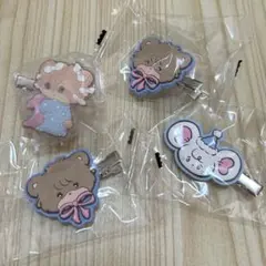 mikko ガチャガチャ　ヘアクリップ　latte