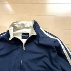 90's！OLD UNIQLO ナイロン トラックジャケット ライン 初期