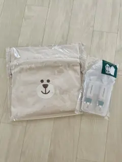 Starbucks キッズエプロンセット カトラリー ベアリスタのサムネイル