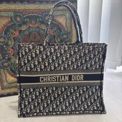 再値下げ！正規品　Dior ディオール　ブックトート ラージ