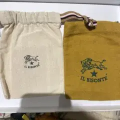 IL BISONTE 巾着袋 ２枚セット