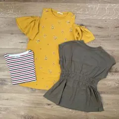 ⭐︎⭐︎⭐︎Ehyphen s&nd オフショルダー Tシャツ 3枚セット 묶음 판매