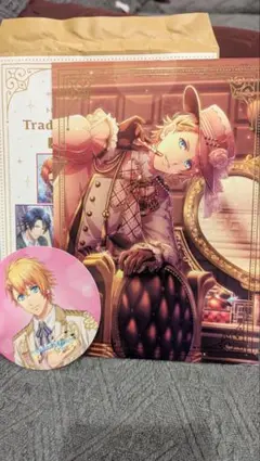 トレーディング箔押しスタンドポストカード　来栖翔