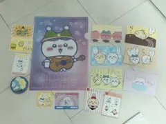 ちいかわ　ハチワレ　うさぎ クリアファイル・ポストカードセット　まとめ売り