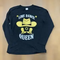 カントリーダンス　男女兼用長そでシャツ