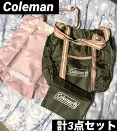 Coleman コールマン 大容量バッグ 撥水トートバッグ 付録 セット