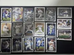topps mlb ロサンゼルス・ドジャース 選手カード 18枚セット