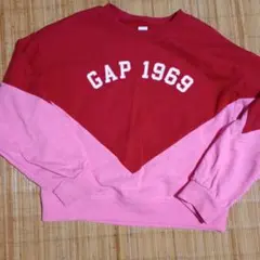 GAP KIDS トレーナー L (10) 赤・ピンク 140cm