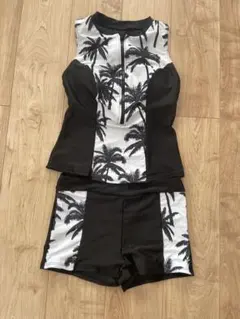 パームツリー柄 セパレート水着