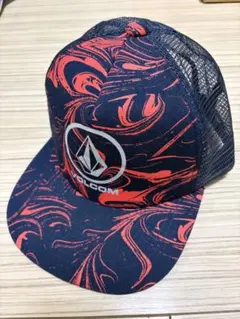 VOLCOM メッシュキャップ ネイビー レッドのサムネイル