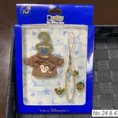 ディズニーシー10周年ダッフィーシェリーメイぬいスト用 Tシャツ チャーム 3点