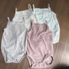 肌着　キャミロンパース4-6month