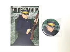 ゴールデンカムイ　月島　ドンキ　戦闘準備　缶バッジ　ブロマイド