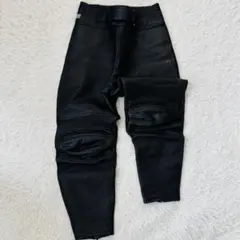 極美品✨ナンカイ　オールレザーパンツLL　ブラック　大きいサイズ