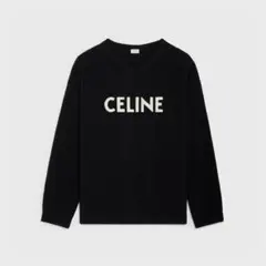 CELINE ロゴ クルーネック ニット セーターのサムネイル